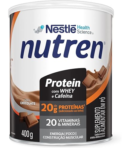 Complemento Alimentar Nutren Mulher Dark Chocolate 400g : Amazon